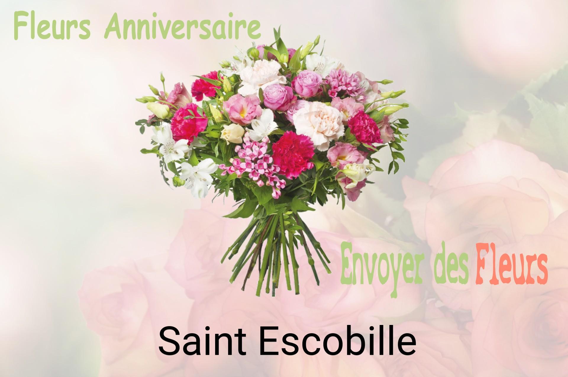 Bouquet de fleurs d’anniversaire livré à Saint-Escobille
