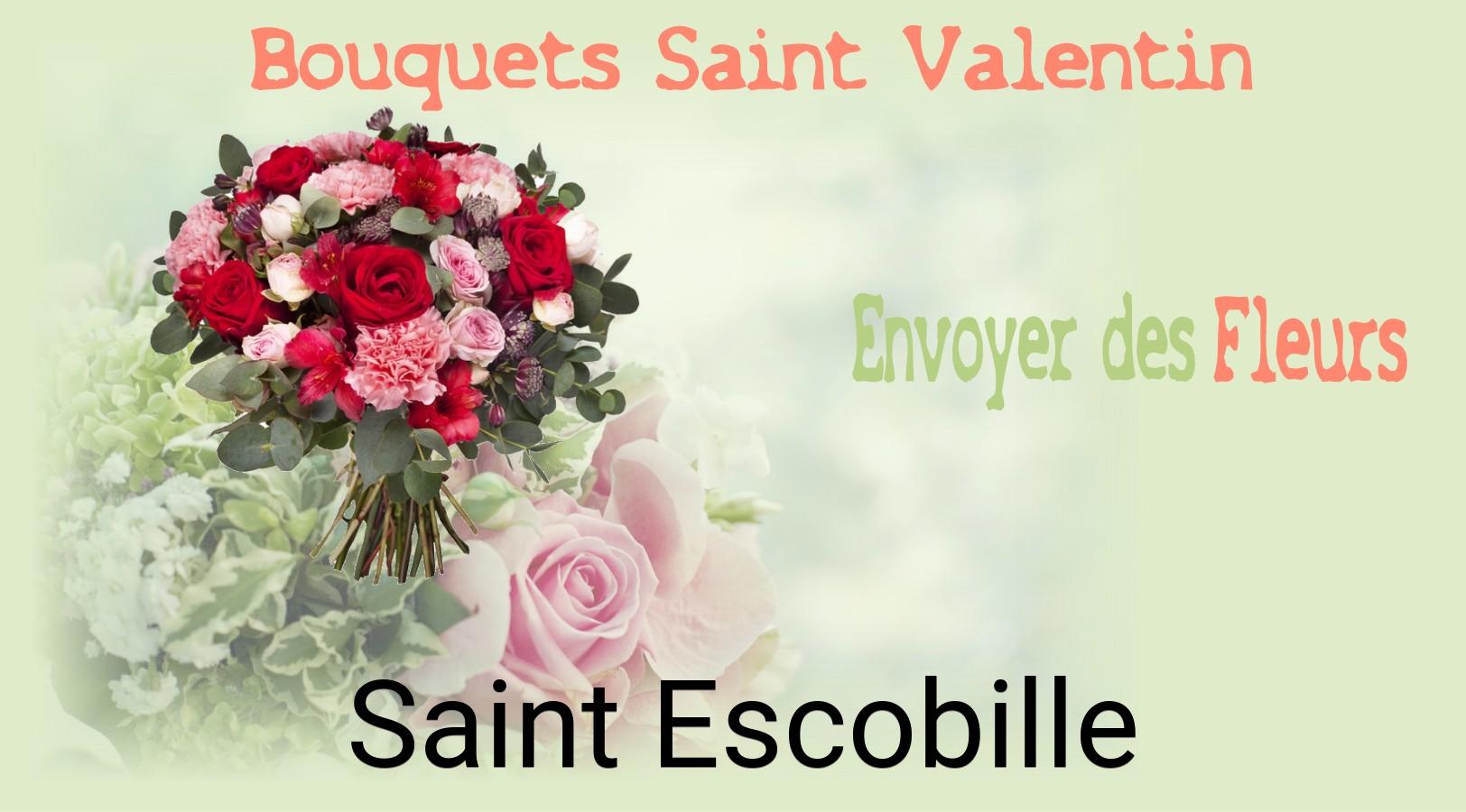 Roses de Saint-Valentin livrées à Saint-Escobille